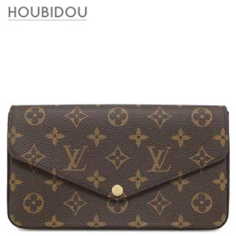 Louis Vuitton Chain Wallet Pochette Felicie Monogram Canvas Shoulder